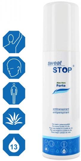 Sweatstop Aloe Vera Forte Körperspray, Bild 2 von 2