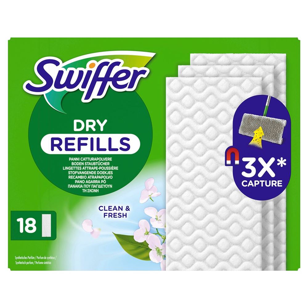 SWIFFER Trocken Wischtücher Nachfüllpackung, Hauptbild