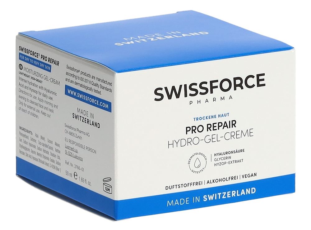 SWISSFORCE Hydro-Gel-Creme