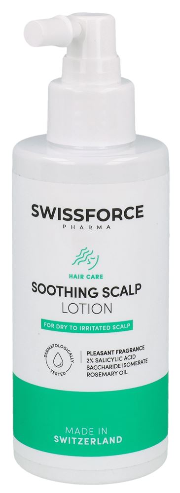 SWISSFORCE lotion apaisante cuir chevelu sans rinçage