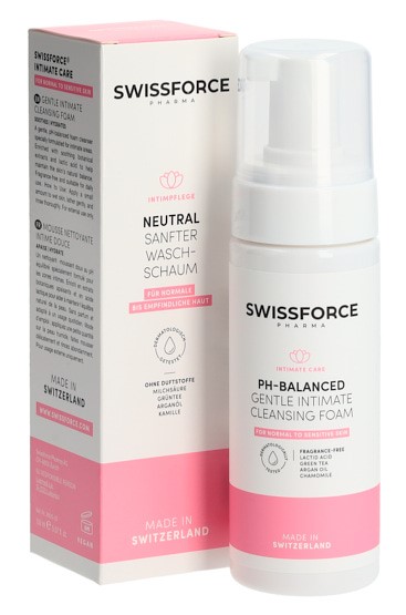 SWISSFORCE mousse nettoyante intime