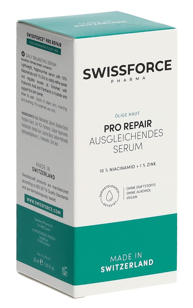 SWISSFORCE sérum quotidien équilibrant
