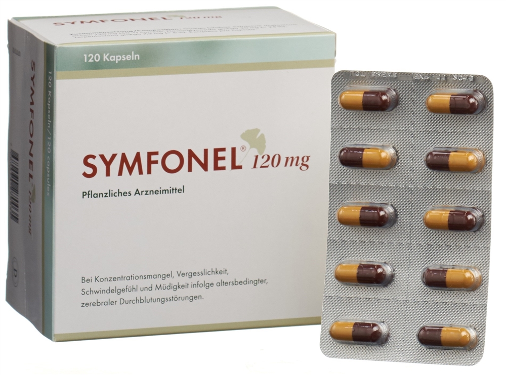 SYMFONEL Kaps 120 mg Blist 120 Stk, Bild 2 von 4