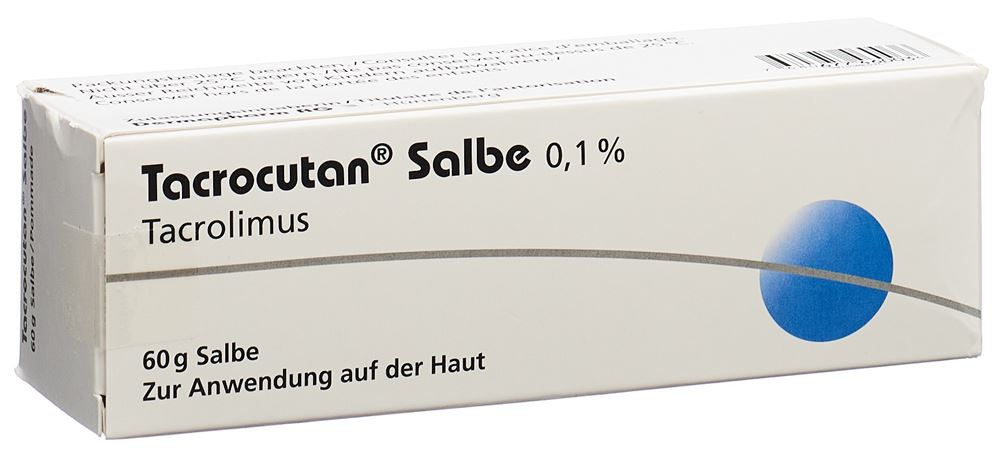 TACROCUTAN Salbe 0.1 % Tb 60 g, Hauptbild