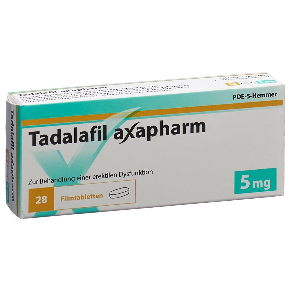 TADALAFIL axapharm 5 mg, image principale