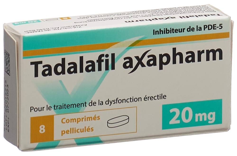 TADALAFIL axapharm 20 mg, Bild 2 von 2