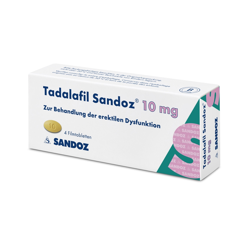 TADALAFIL Sandoz 10 mg, image principale