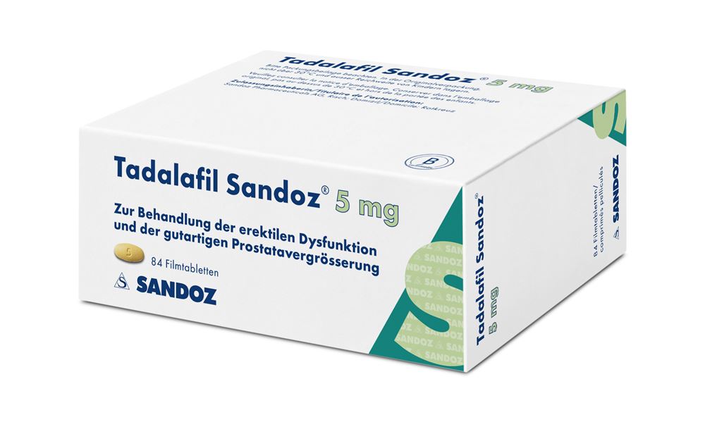 TADALAFIL Sandoz 5 mg