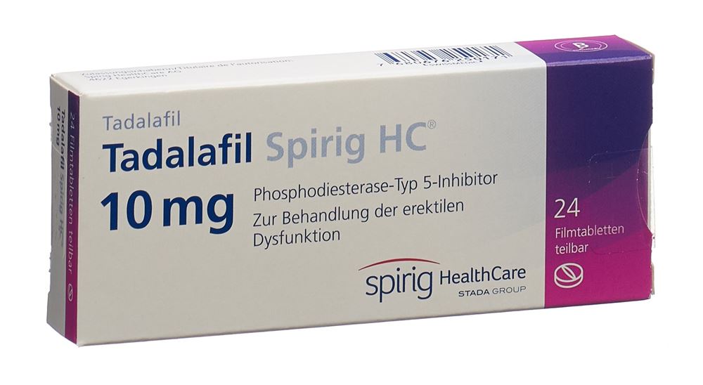 TADALAFIL Spirig HC 10 mg, Hauptbild