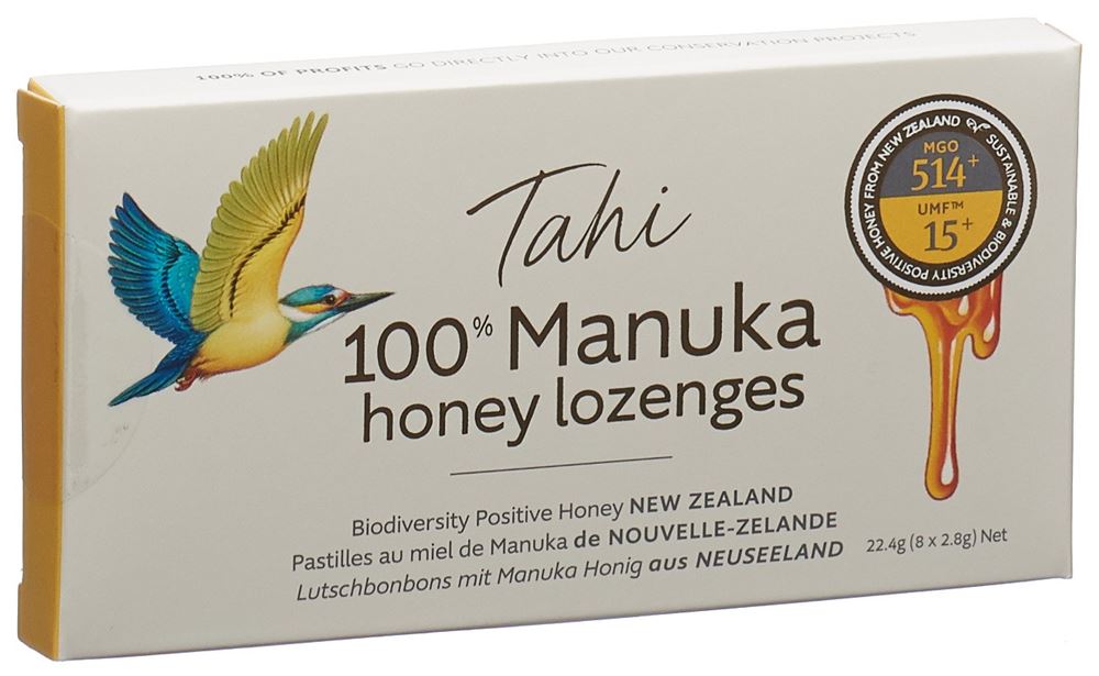 TAHI pastilles au miel de Manuka