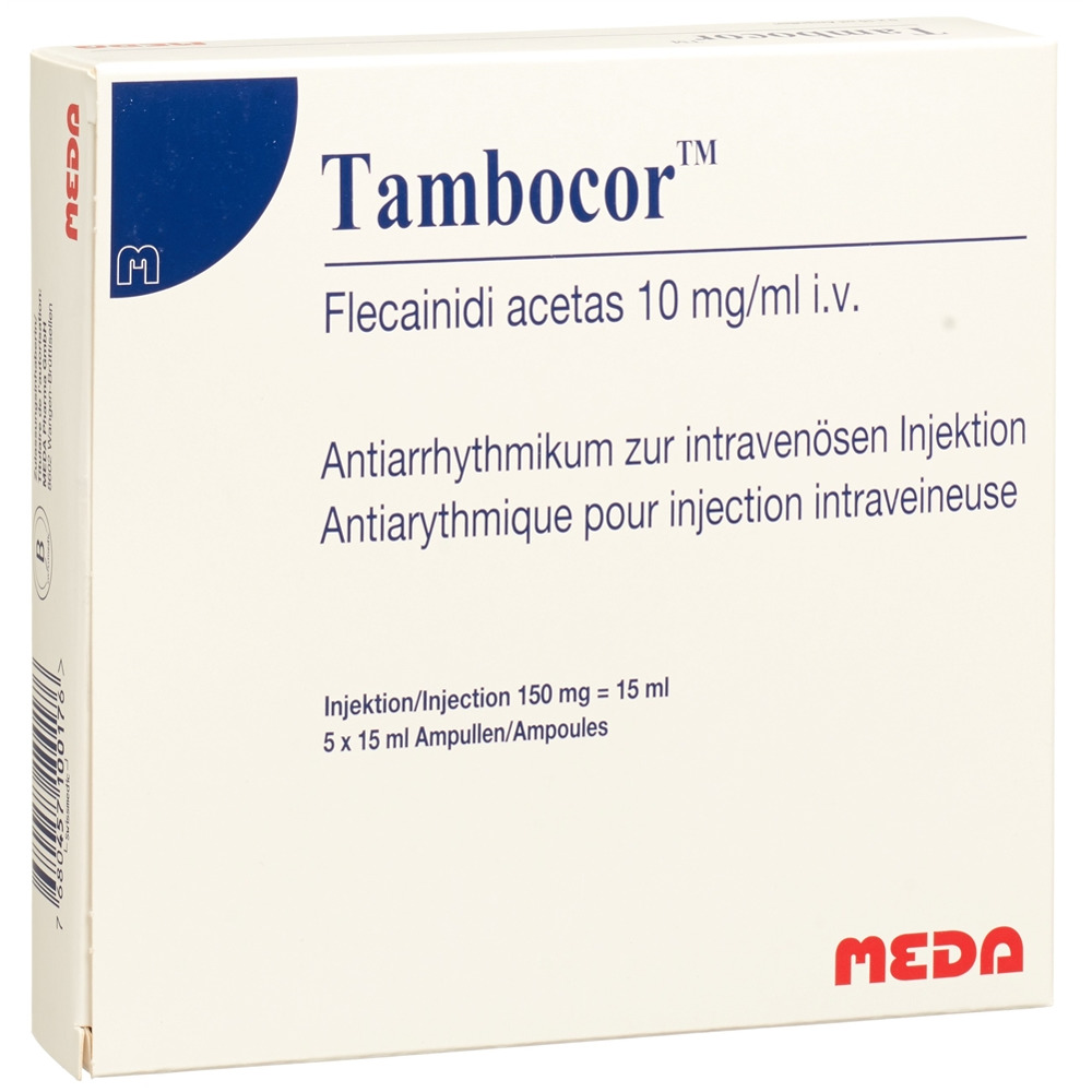 TAMBOCOR sol inj 150 mg/15ml amp 15 ml, image principale