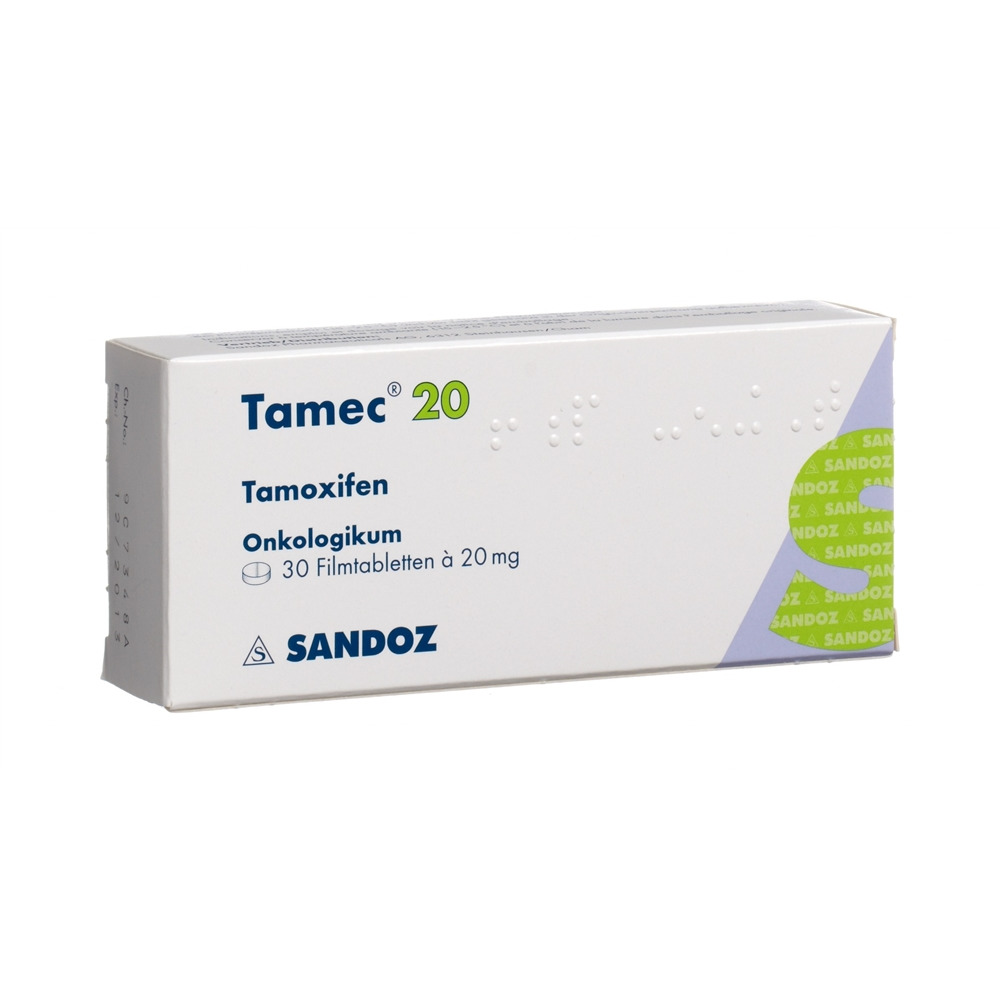 TAMEC Filmtabl 20 mg Blist 30 Stk, Hauptbild