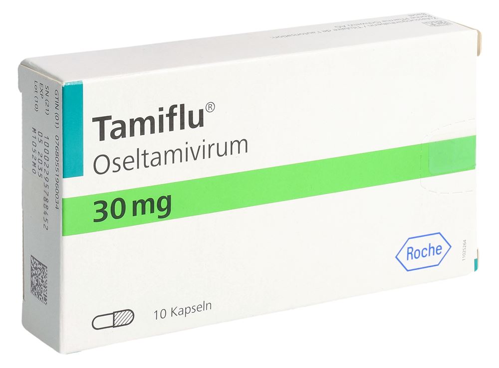 Tamiflu caps 30 mg blist 10 pce, image principale