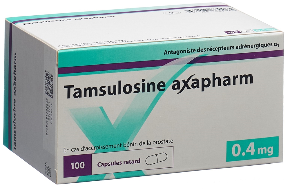TAMSULOSINE axapharm 0.4 mg, image 2 sur 2