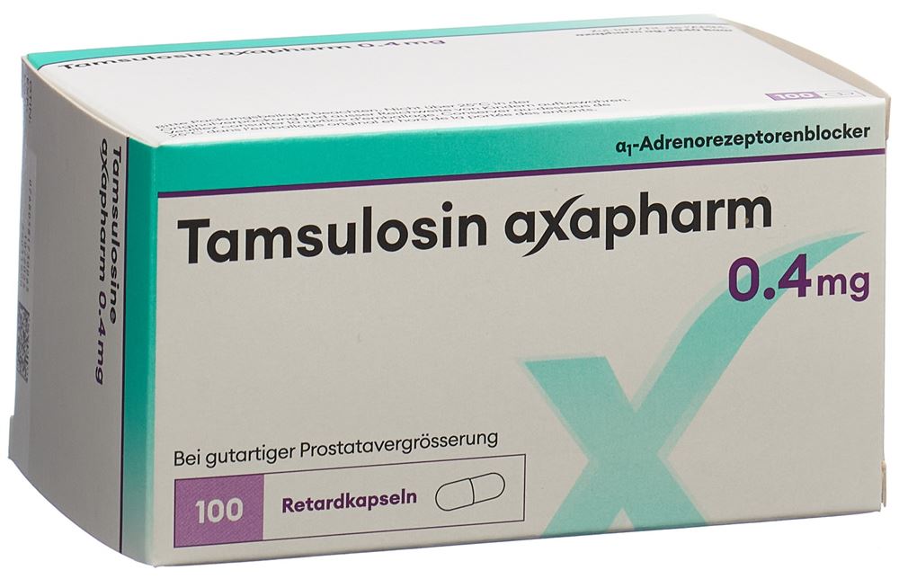 TAMSULOSINE axapharm 0.4 mg, image principale