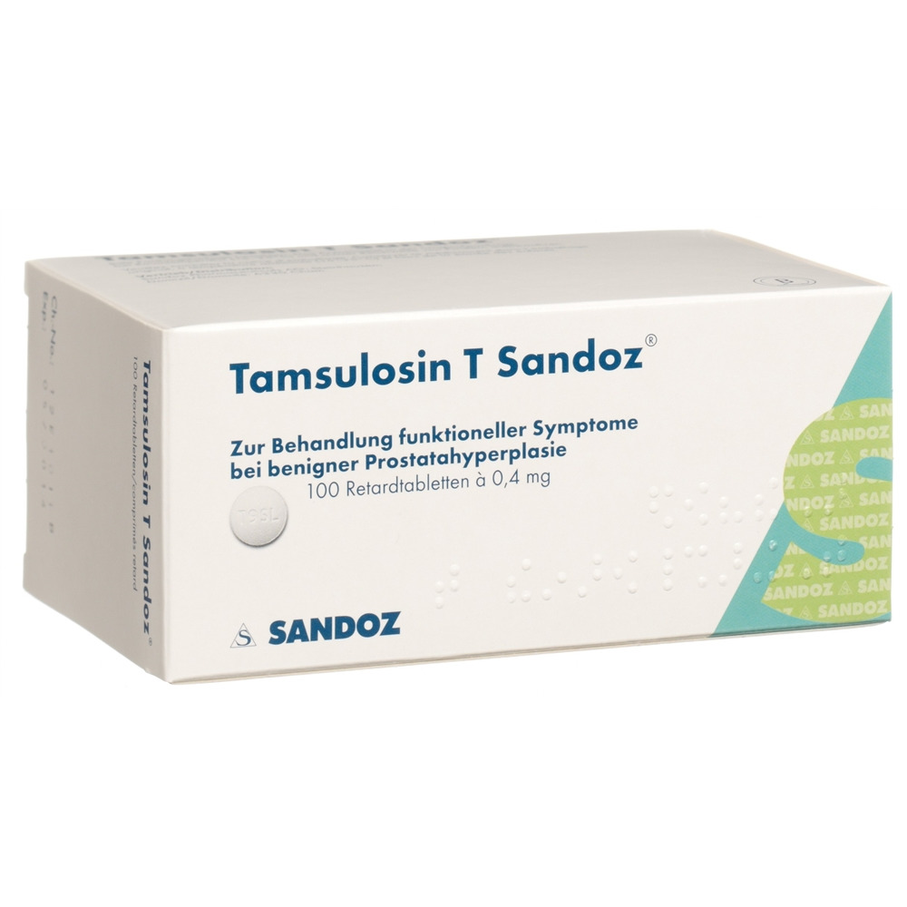 TAMSULOSINE T Sandoz 0.4 mg, image principale