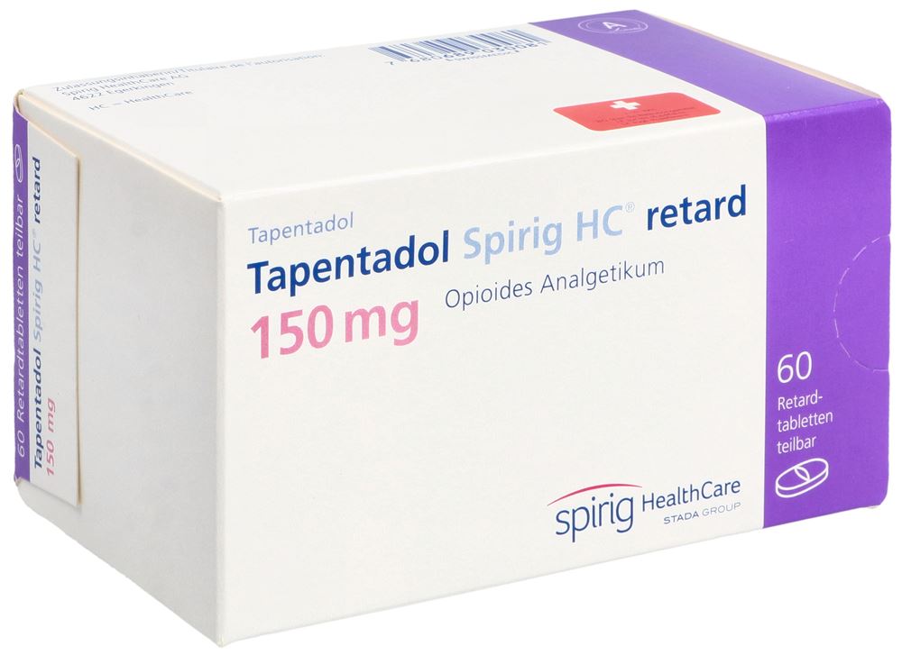 TAPENTADOL Spirig HC retard 150 mg, Hauptbild