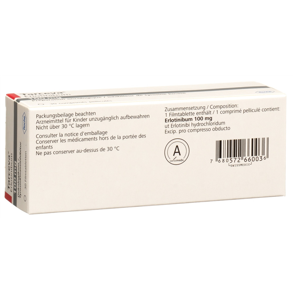 TARCEVA Filmtabl 100 mg Blist 30 Stk, Bild 2 von 2
