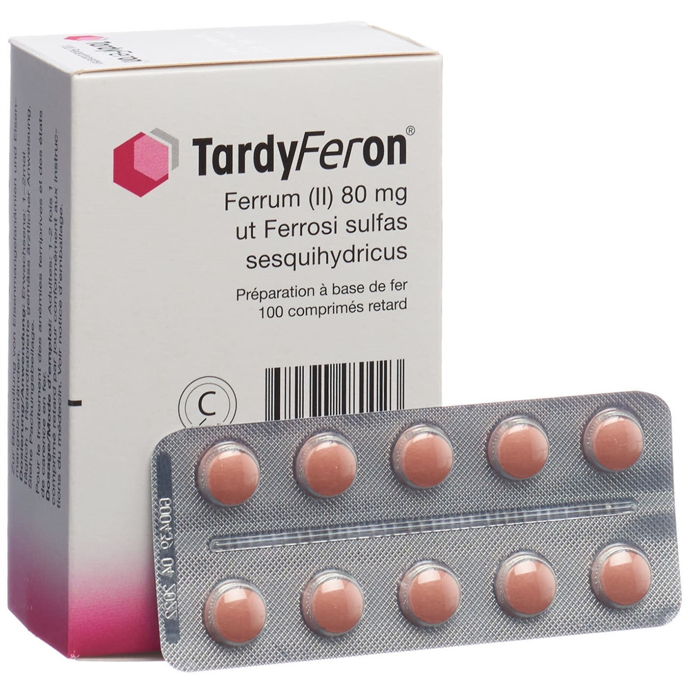 TARDYFERON Ret Tabl 80 mg Blist 100 Stk, Bild 3 von 4