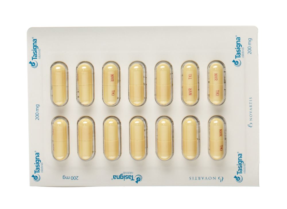 TASIGNA caps 200 mg blist 112 pce