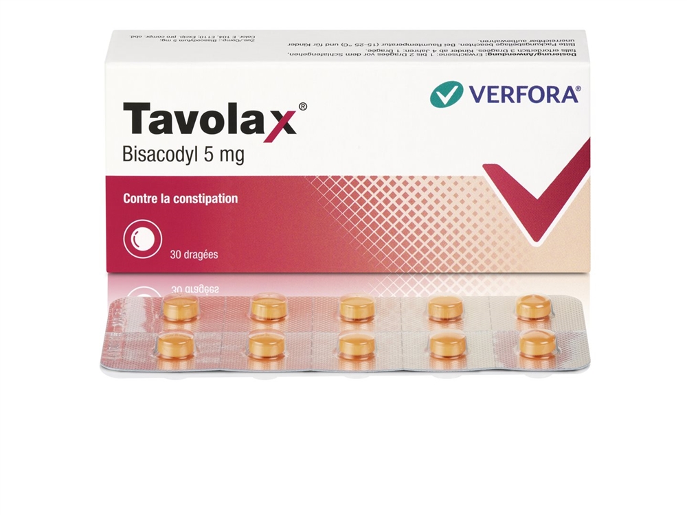 TAVOLAX Drag 5 mg Blist 30 Stk, Bild 3 von 5