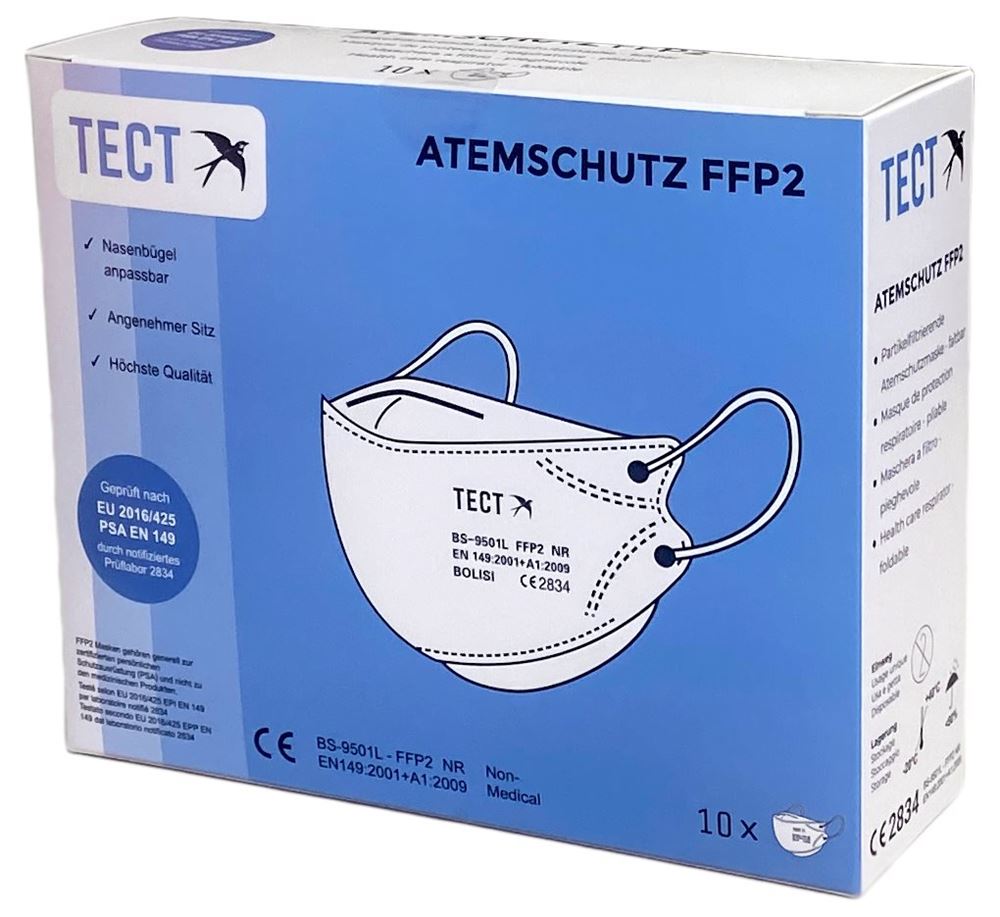 TECT FFP2 masque respirateur comfort