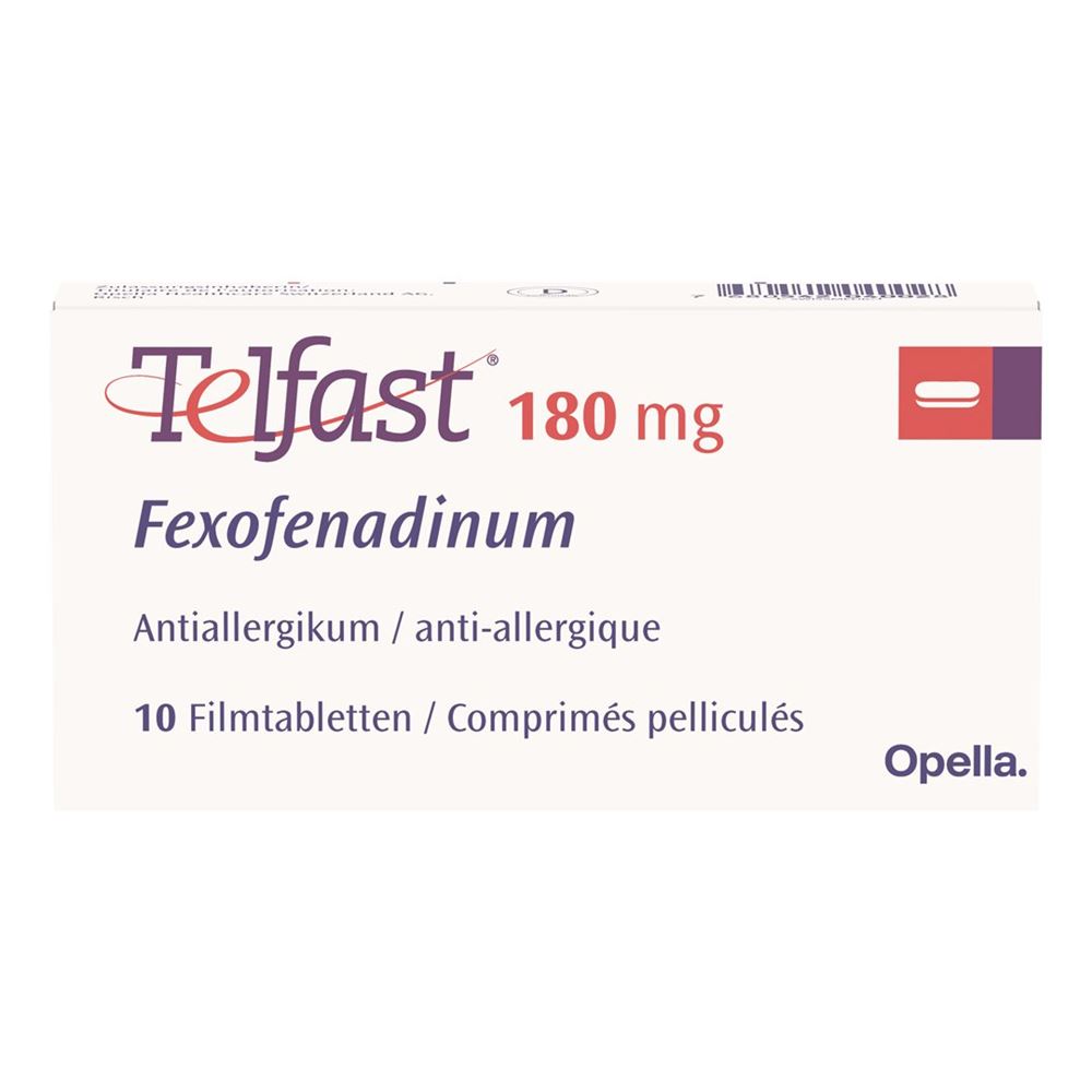 Telfast cpr pell 180 mg blist 10 pce