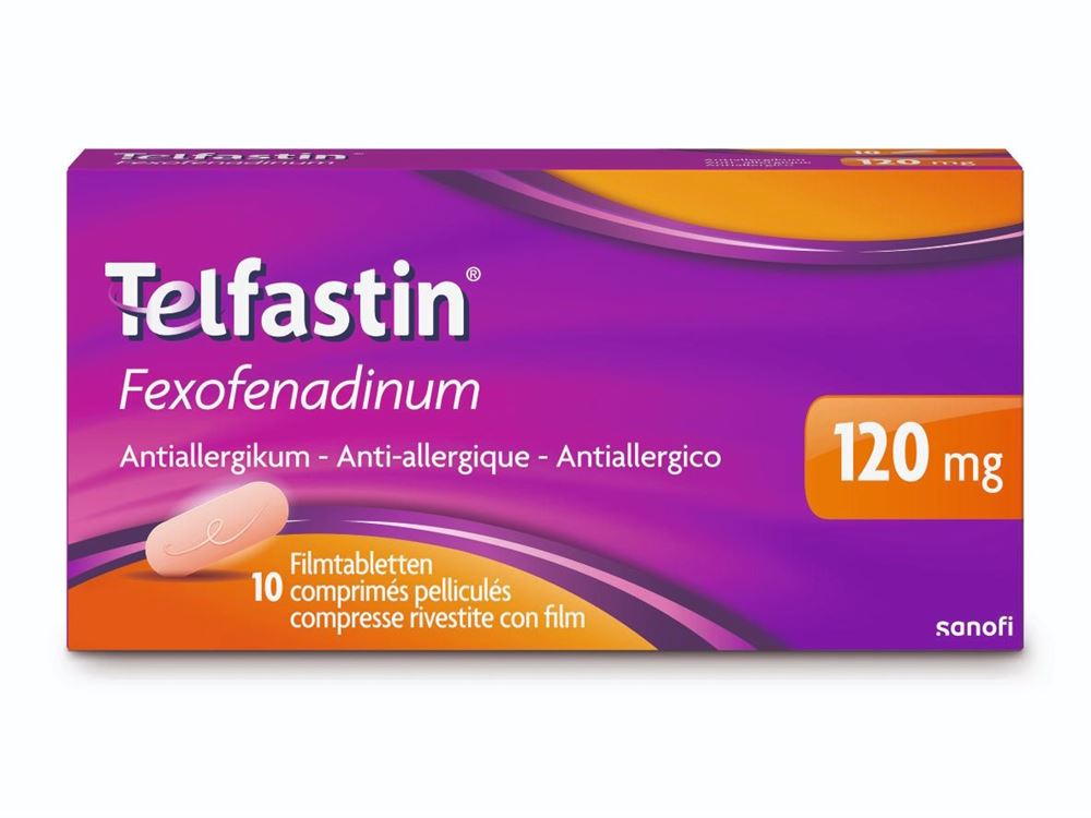 TELFASTIN cpr pell 120 mg blist 10 pce