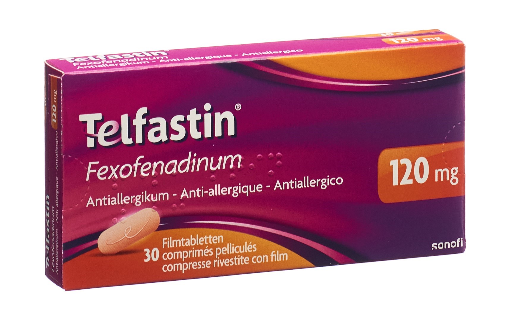 TELFASTIN cpr pell 120 mg blist 30 pce