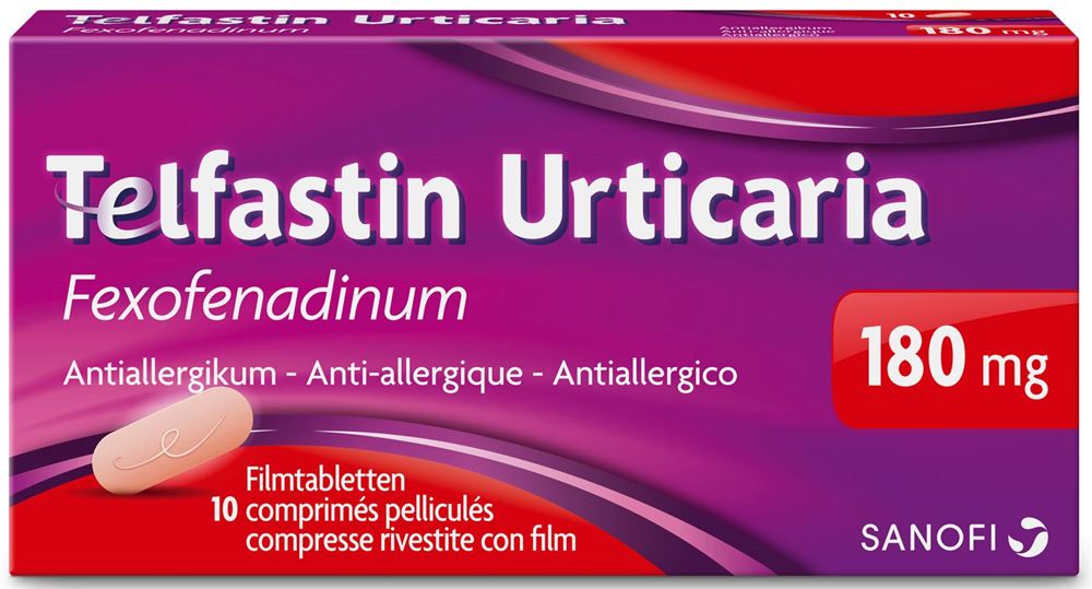 TELFASTIN Filmtabl 180 mg Blist 10 Stk