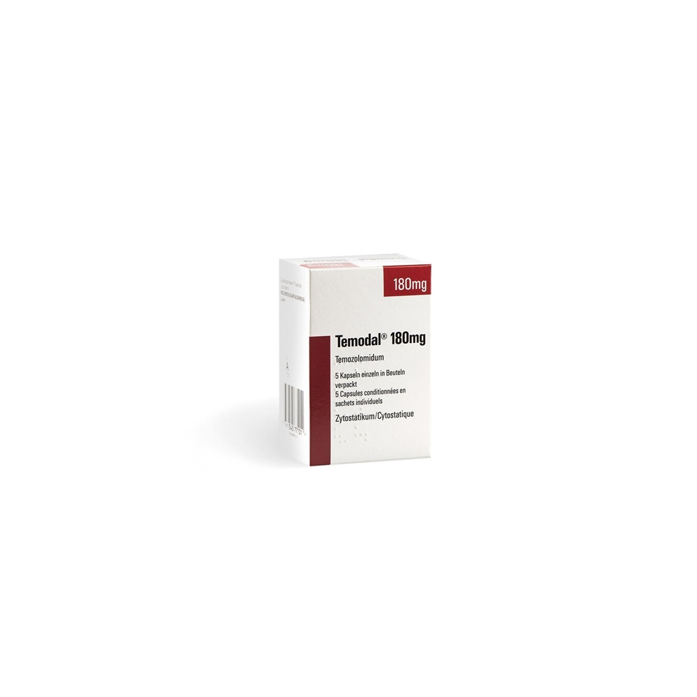 TEMODAL Kaps 180 mg Btl 5 Stk, Hauptbild