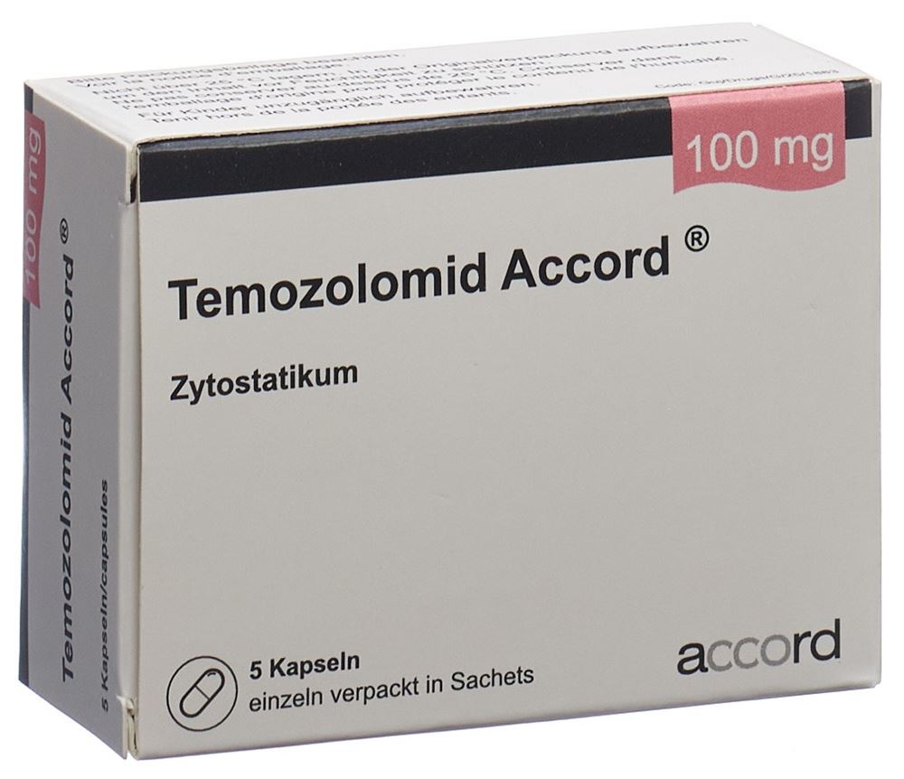 TEMOZOLOMIDE Accord 100 mg