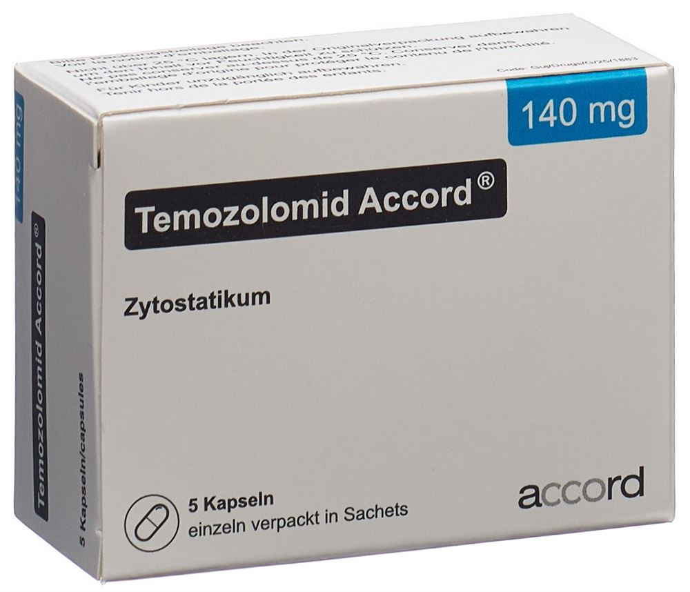 TEMOZOLOMIDE Accord 140 mg, image principale