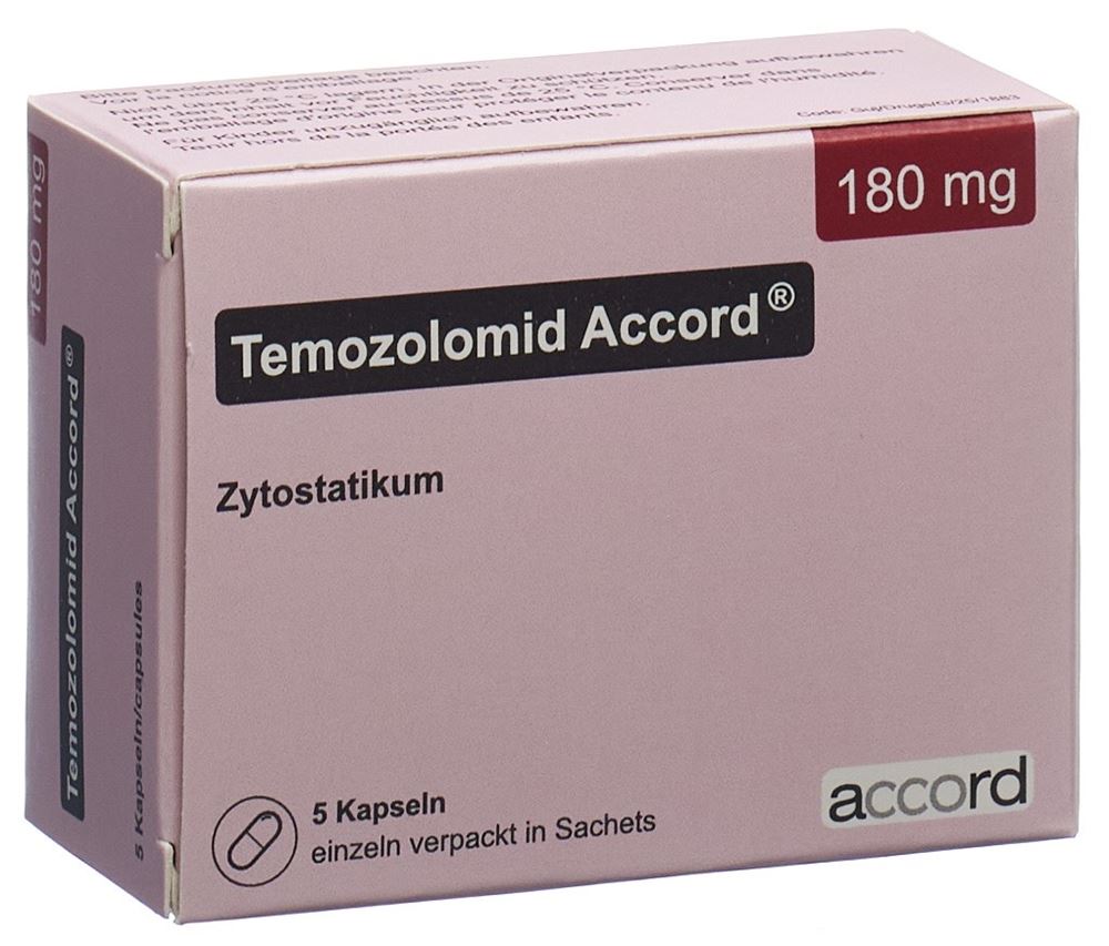 TEMOZOLOMIDE Accord 180 mg, Hauptbild