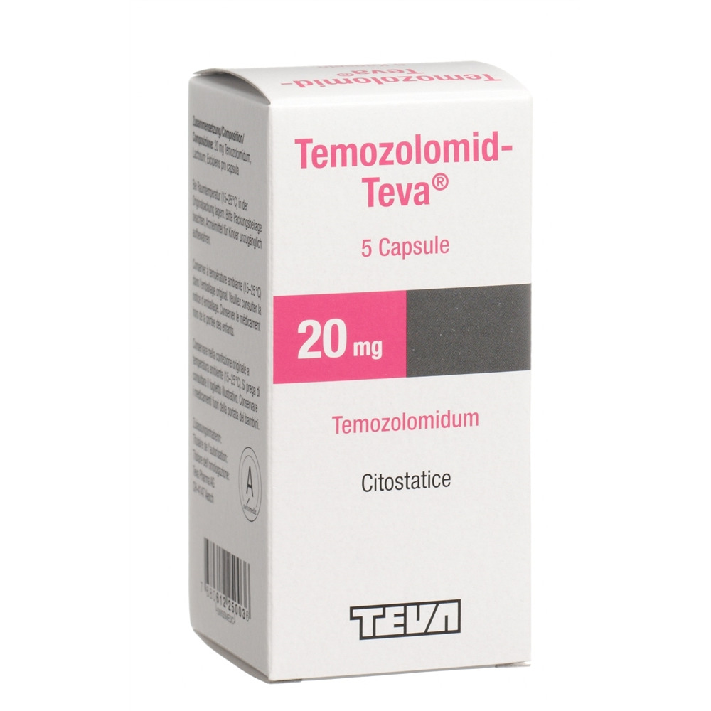 TEMOZOLOMIDE Teva 20 mg, Bild 2 von 2