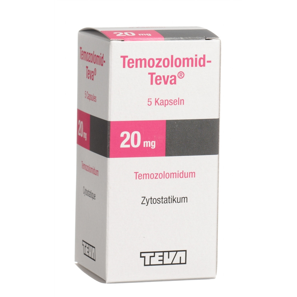 TEMOZOLOMIDE Teva 20 mg, Hauptbild