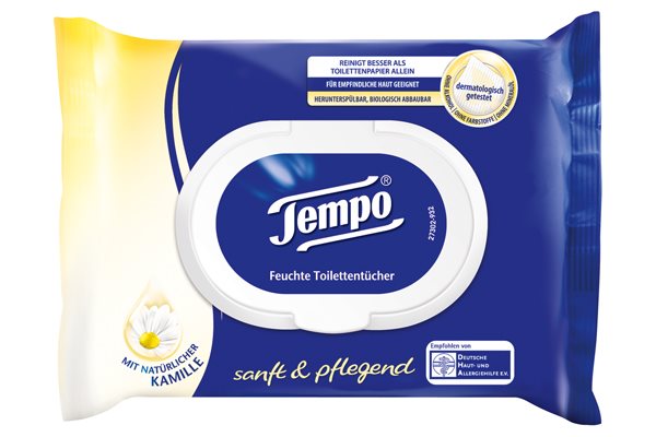 TEMPO Toilettenpapier feucht