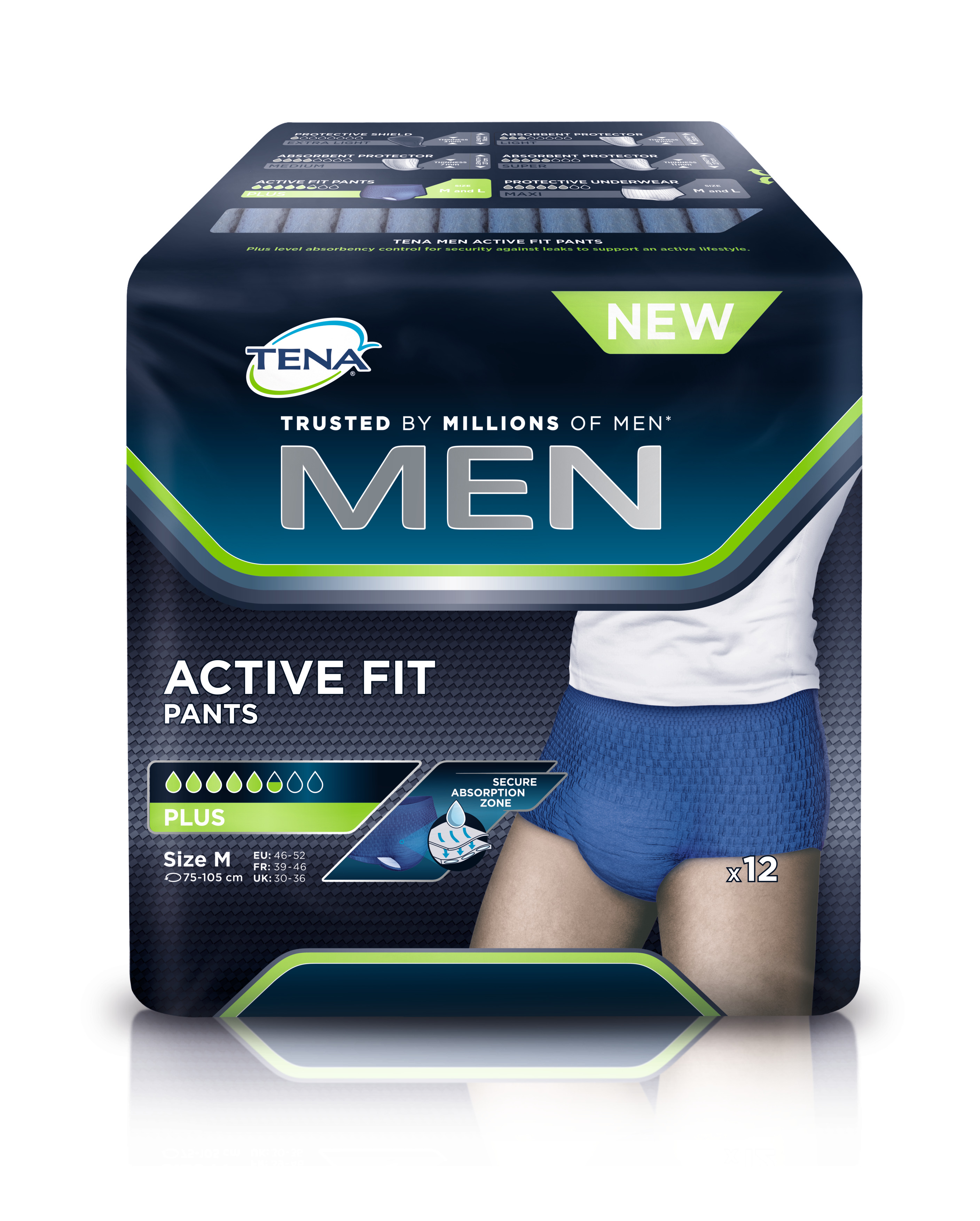 TENA Men Active Fit Pants plus