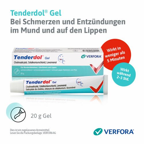 TENDERDOL gel tb 20 g, image 3 sur 6