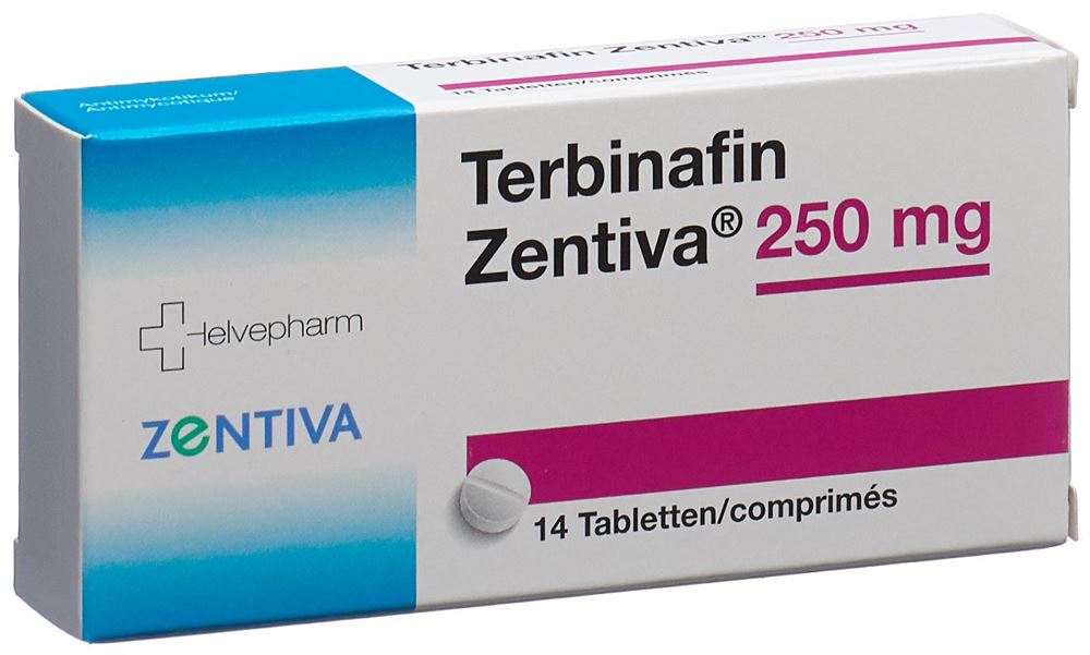 TERBINAFINE Zentiva 250 mg, image principale