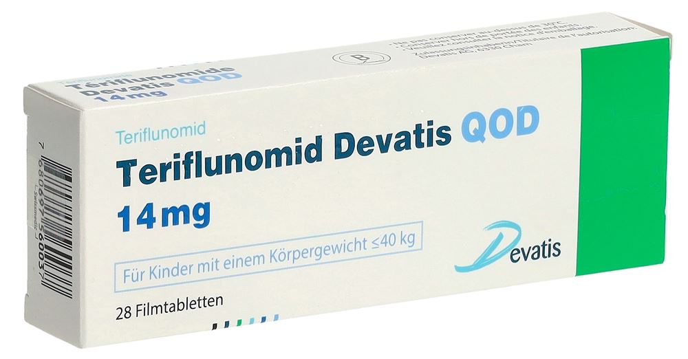 TERIFLUNOMID QOD 14 mg, Hauptbild TERIFLUNOMID QOD 14 mg, Hauptbild