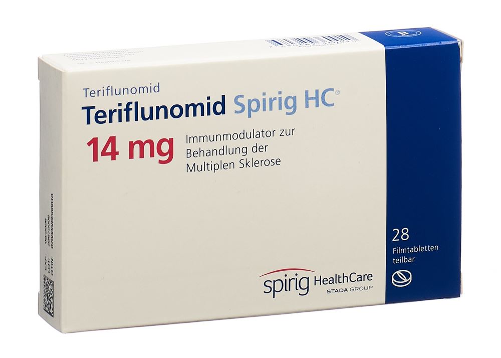 TERIFLUNOMID Spirig HC 14 mg, Hauptbild