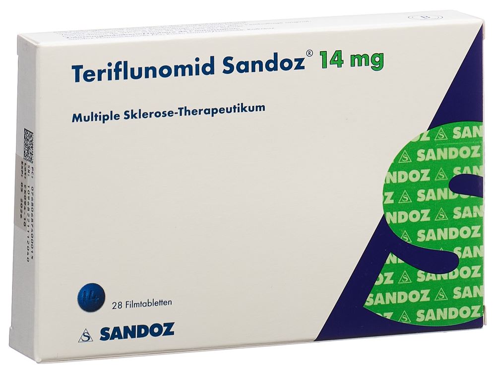 TERIFLUNOMID Sandoz 14 mg, image principale