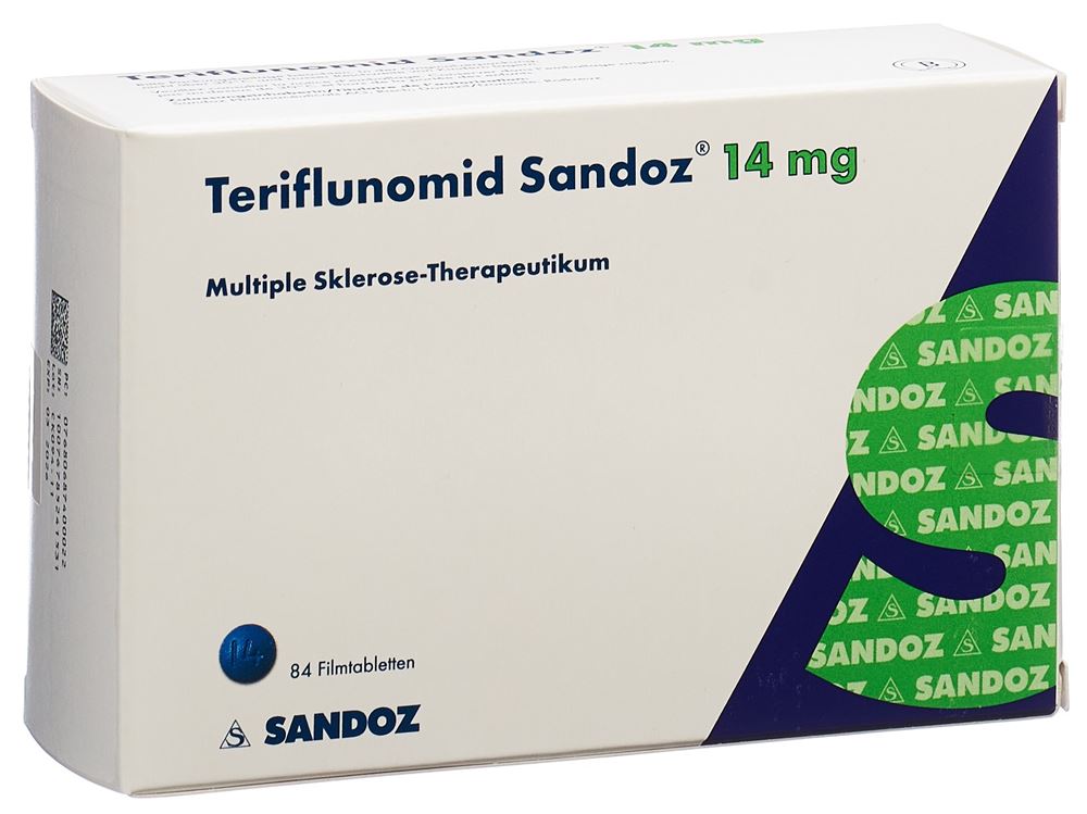 TERIFLUNOMID Sandoz 14 mg, image principale