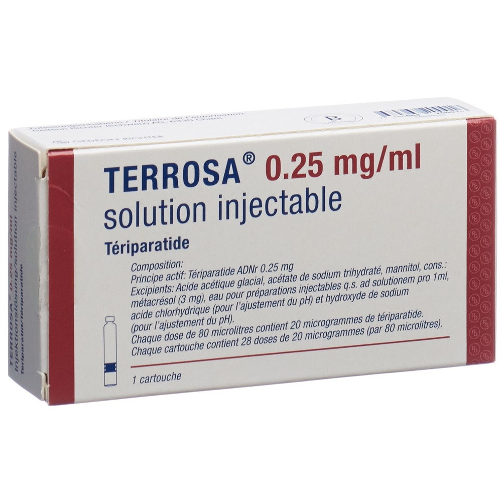 TERROSA Inj Lös 250 mcg/ml Patrone 2.4 ml, Bild 2 von 2