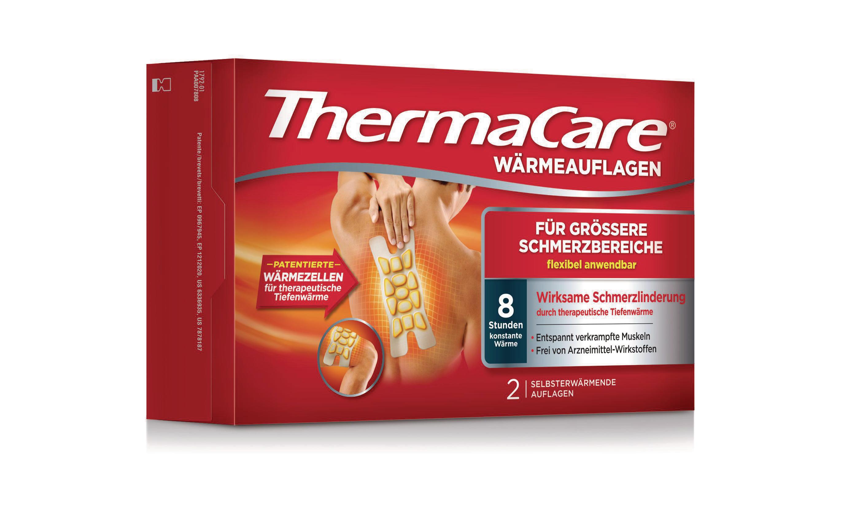 THERMACARE grössere Schmerzbereiche Patch