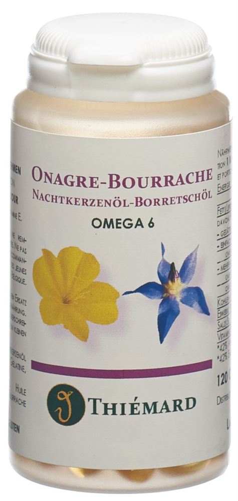 Thiémard Nachtkerze-Borretsch Öl 500 mg, Hauptbild
