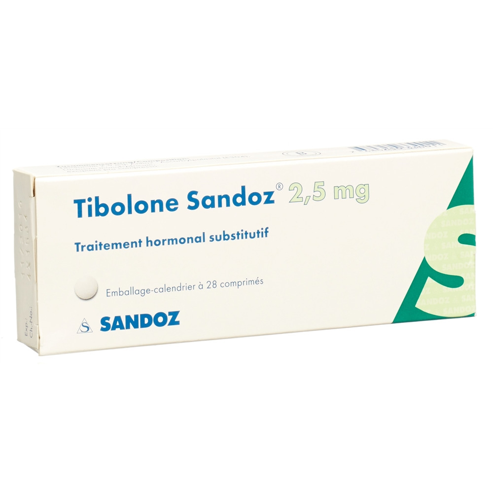 TIBOLONE Sandoz 2.5 mg, Bild 2 von 2