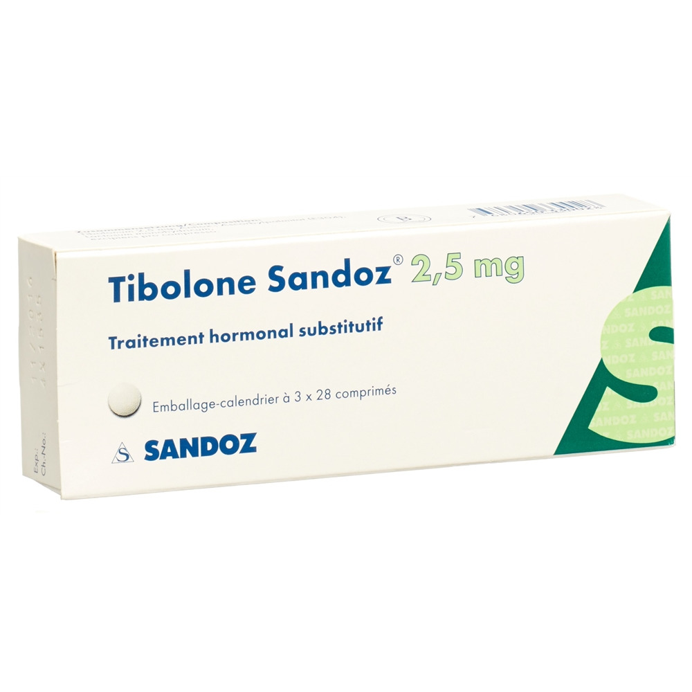 TIBOLONE Sandoz 2.5 mg, Bild 2 von 2