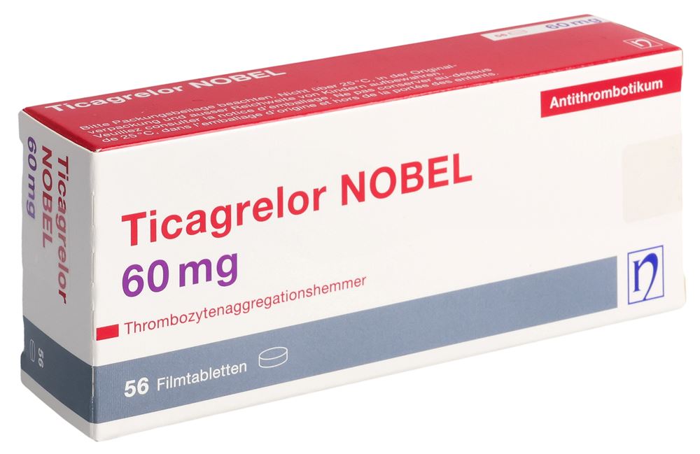 TICAGRELOR NOBEL 60 mg, image principale